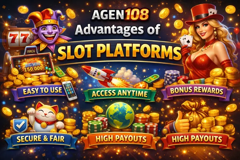 advantages of agen108 slot platforms
