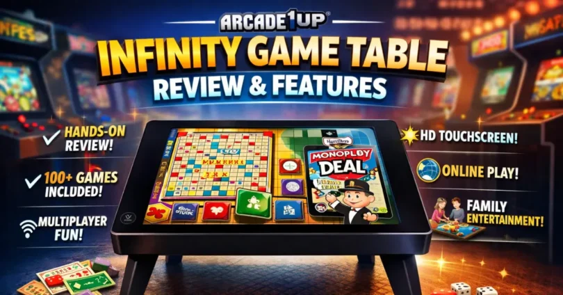 arcade1up infinity game table review & features