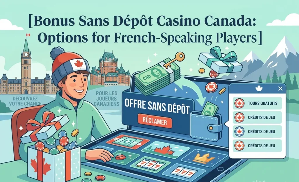 bonus sans dépôt casino canada options pour joueurs francophones