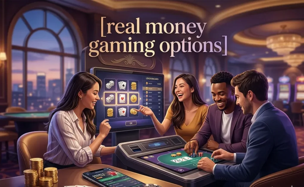 real money gaming options