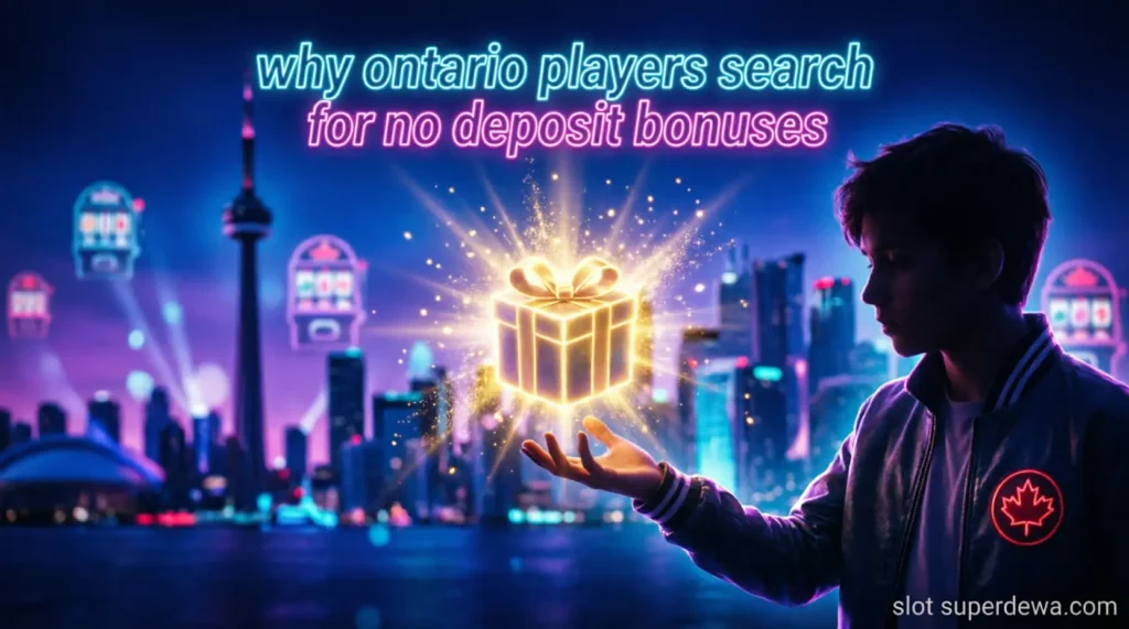 why ontario players search for no deposit bonuses