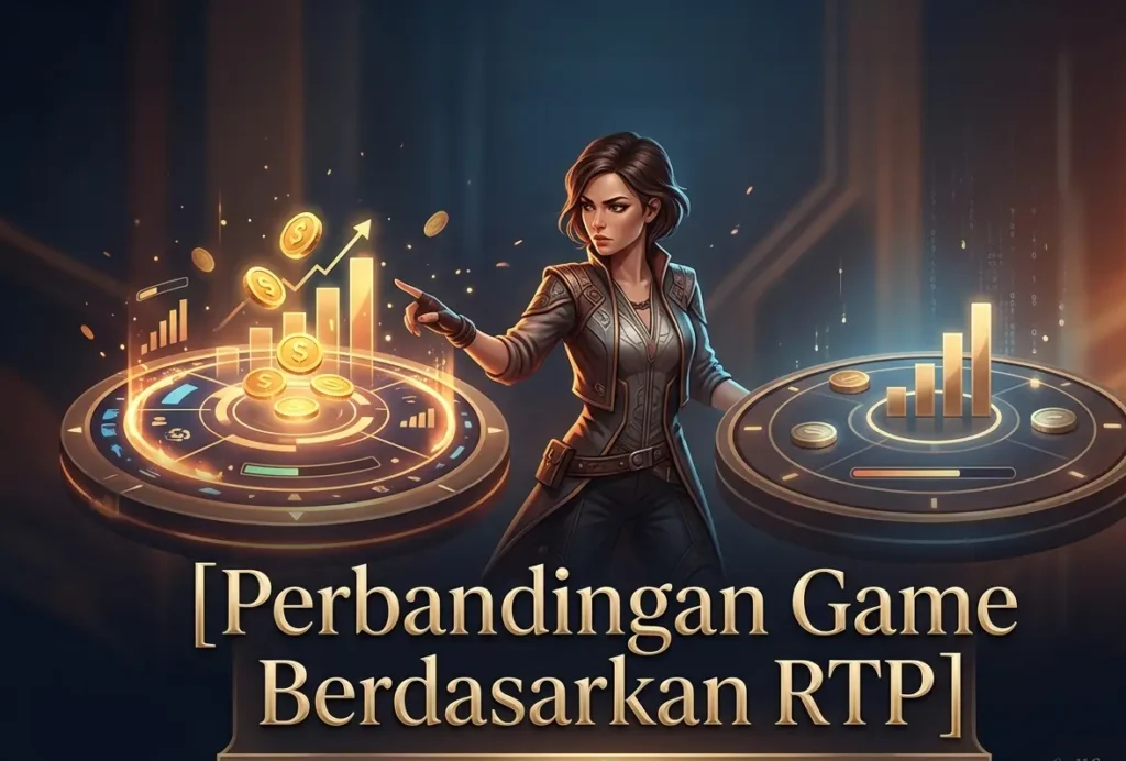 perbandingan game berdasarkan rtp