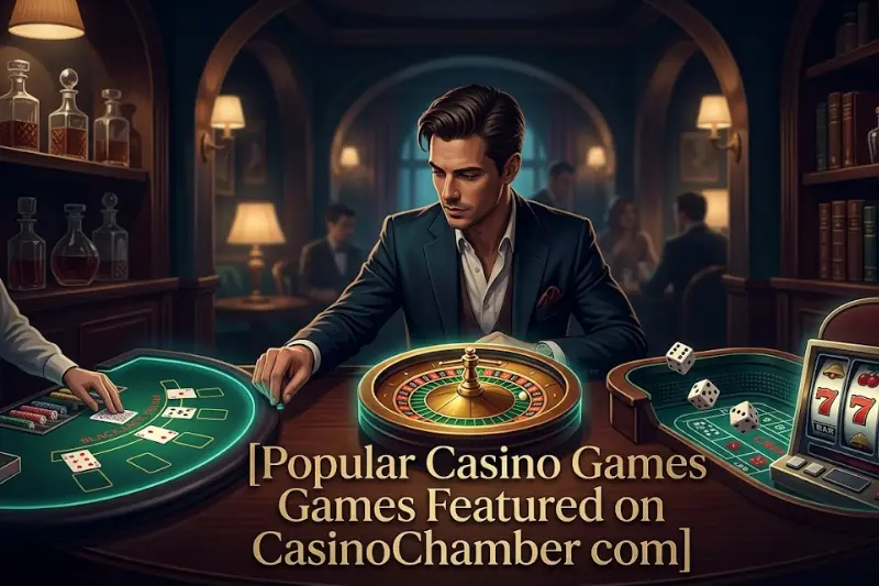 popular casino games featured on casinochamber com